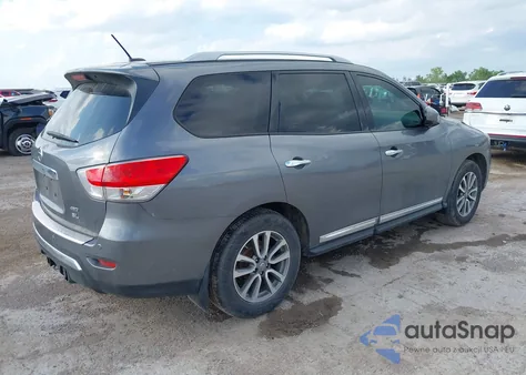2016 Nissan Pathfinder Sl from USA, damaged, VIN 5N1AR2MM7GC654548